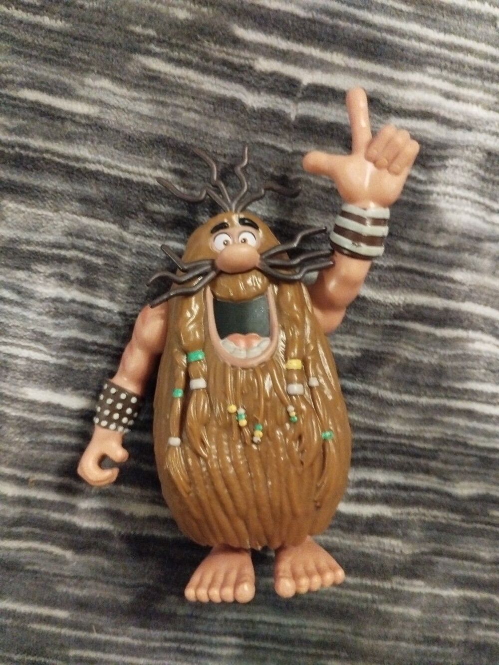Captain Caveman Action Figure - Flintstone Kids Hanna-Barbera